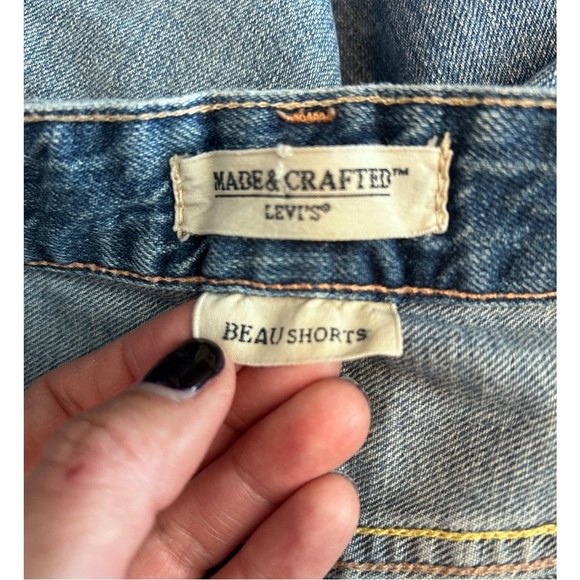 Levi's Made & Crafted Distressed Beau Shorts - Picture 3 of 8